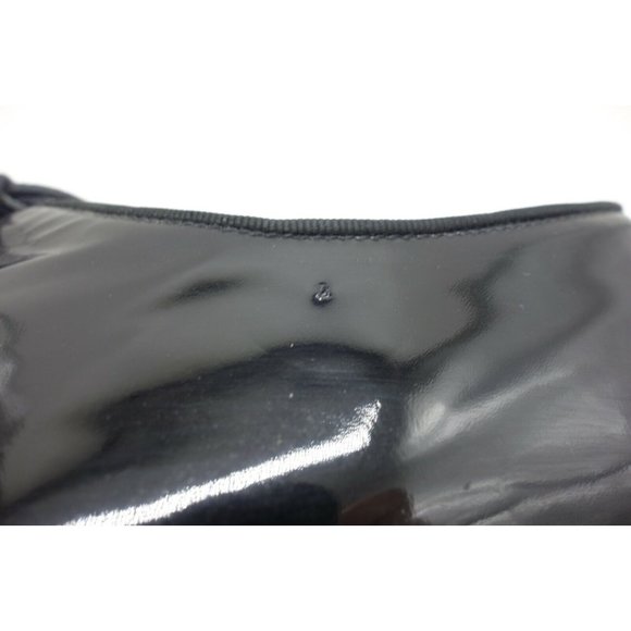 Giorgio Armani Black Patent Leather Whole Cut Tuxedo Oxfords Shoes Mens 42.5 / 9